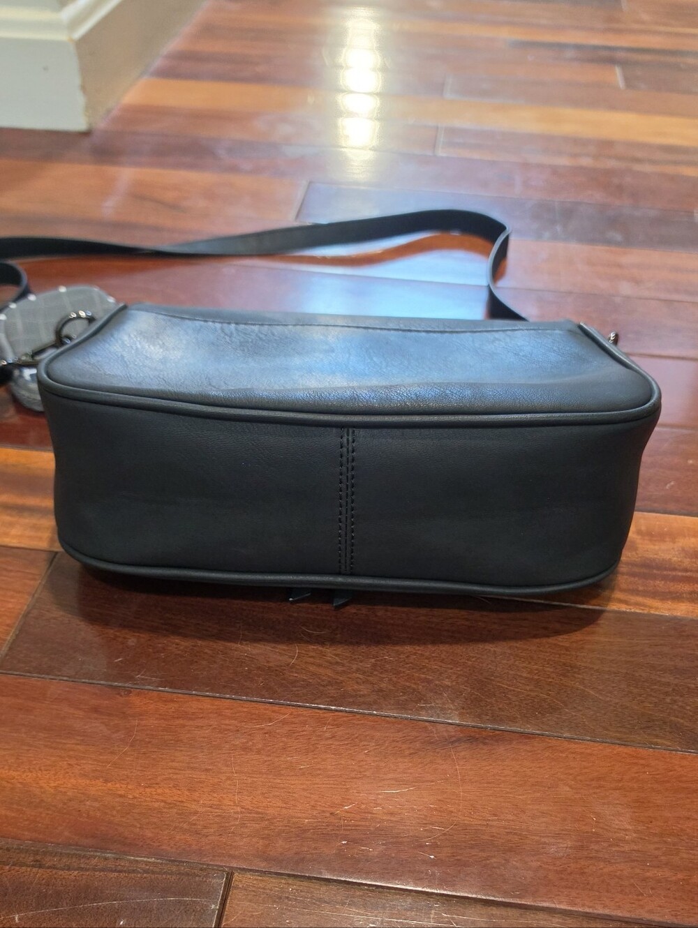 Rad Rev Saddle Bag In Matte Black and Matching Pod Pouch In Grey Grid - Picture 3 of 4